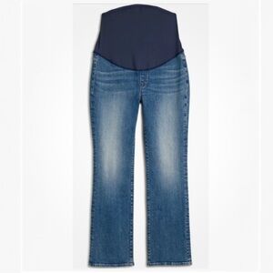 Madewell Maternity Jeans - Kickout Crop - Size 29 Over Belly